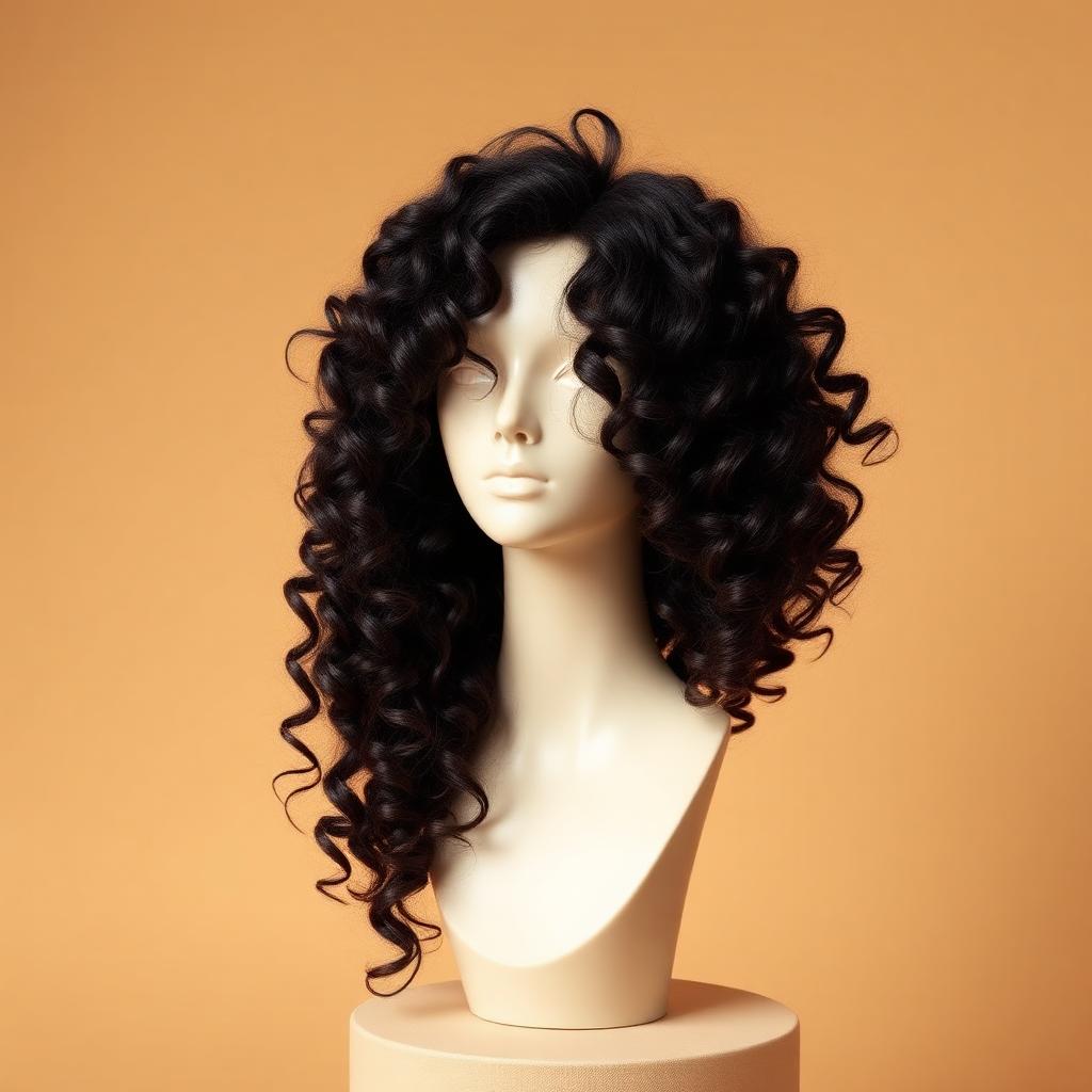 Super-Double Drawn Baby Curly — Full-frontal 16"
